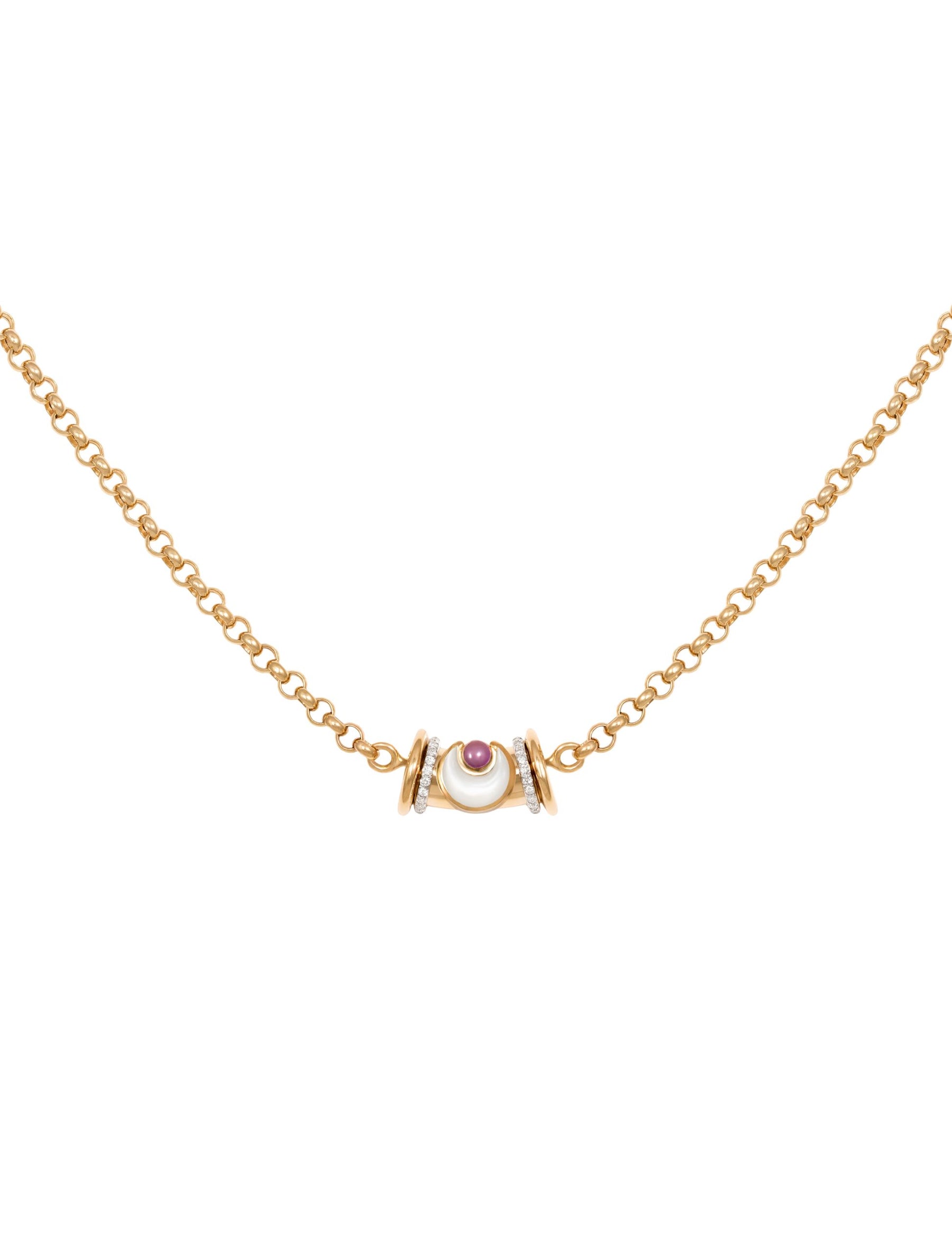 Warrior Moon Necklace - small
