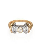 Warrior Full Diamond Drop Ring
