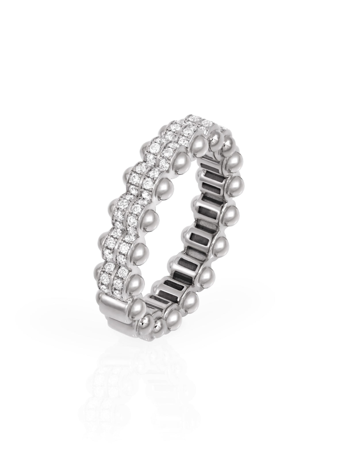 The Gold Atom Ring - Size 2