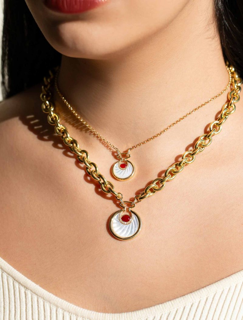 Circus Moon Necklace - Small