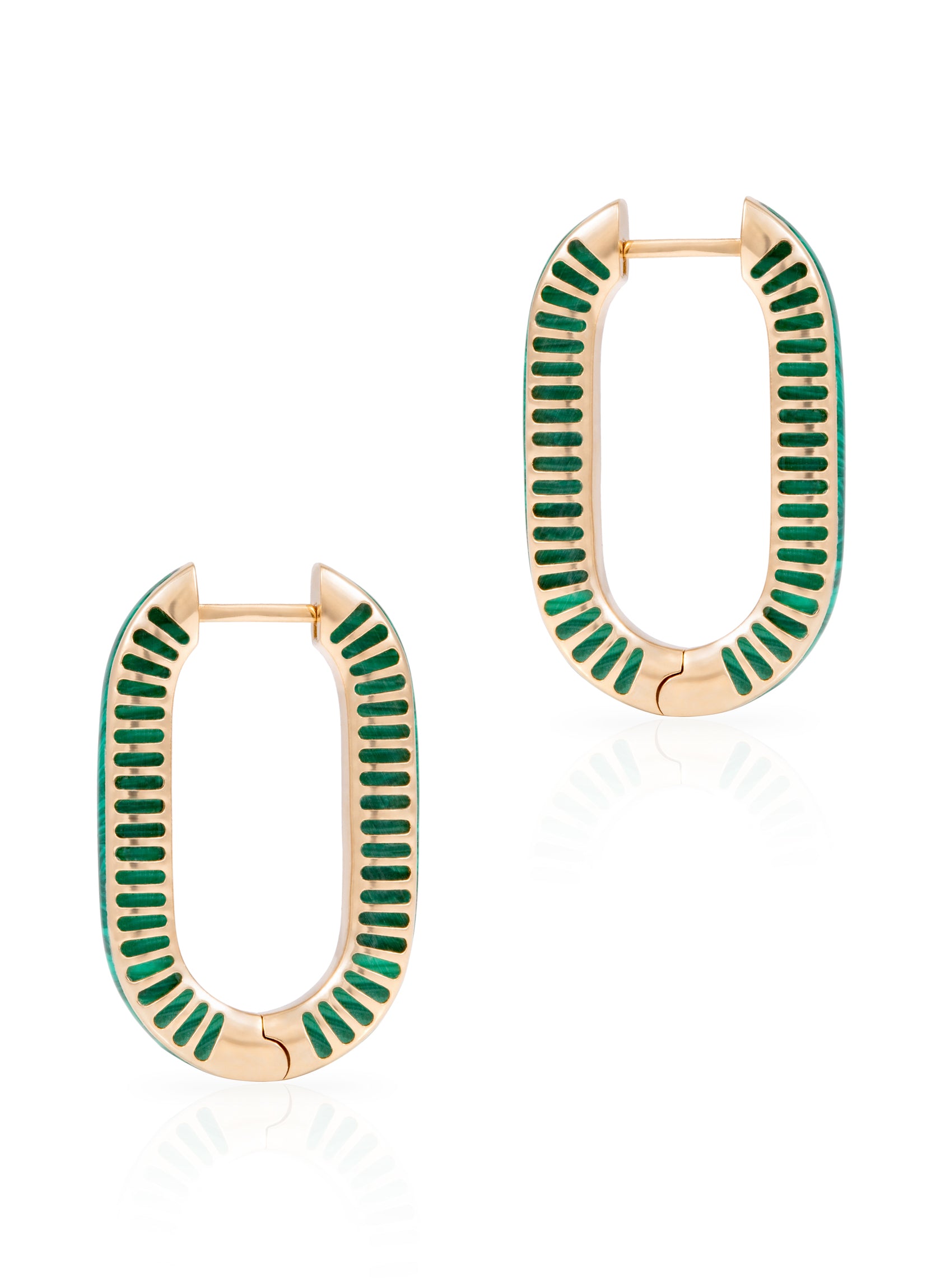 Lock Ray Earrings – Size 3