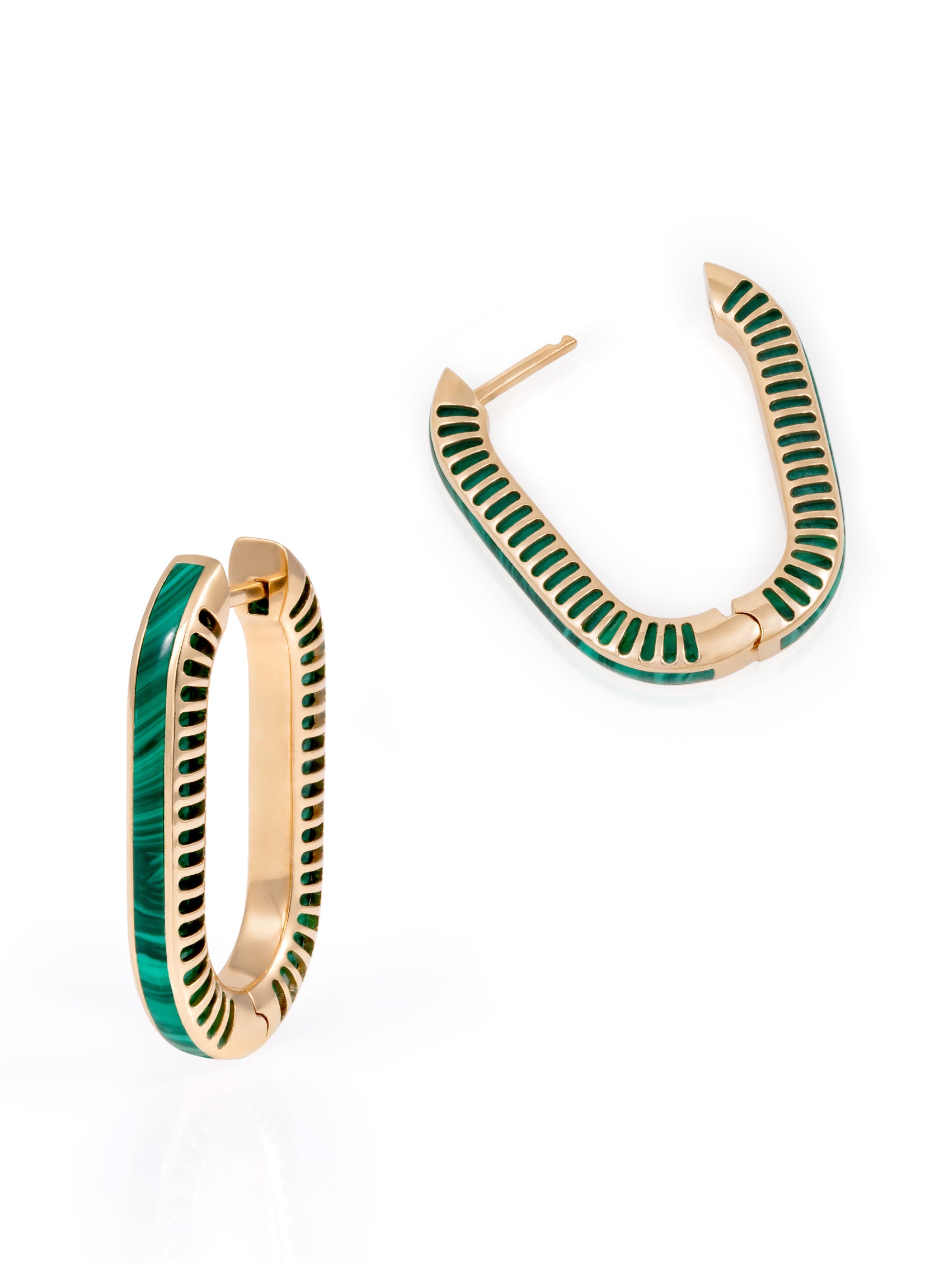 Lock Ray Earrings – Size 3