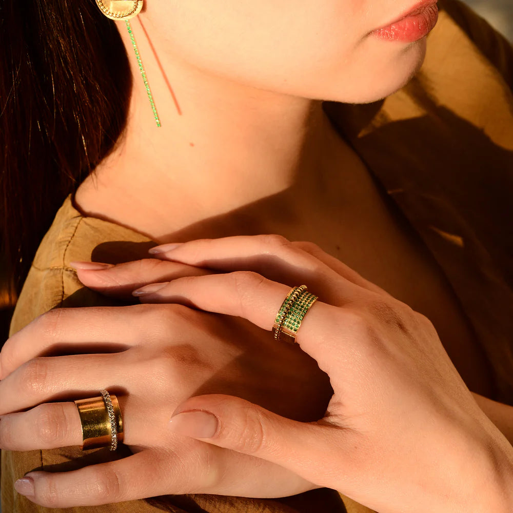 SECOND SKIN 50/50 | Chroma gold ring