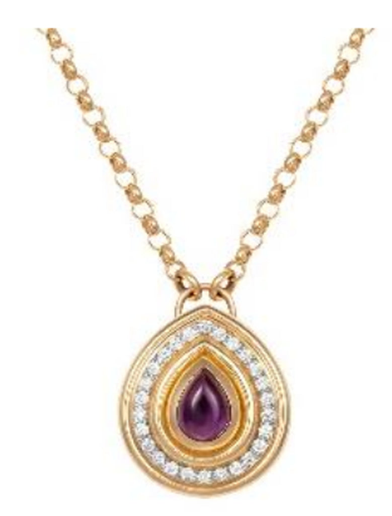 Mimette drop necklace