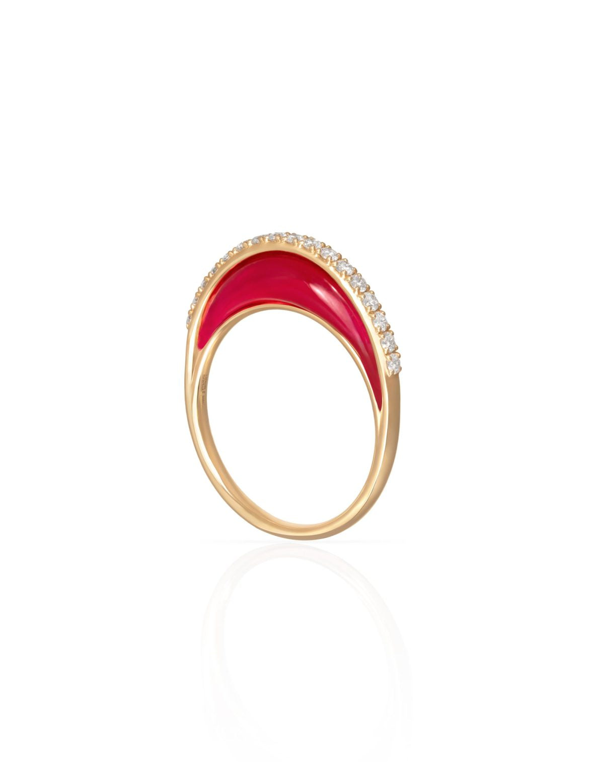 Bloop Moon ring