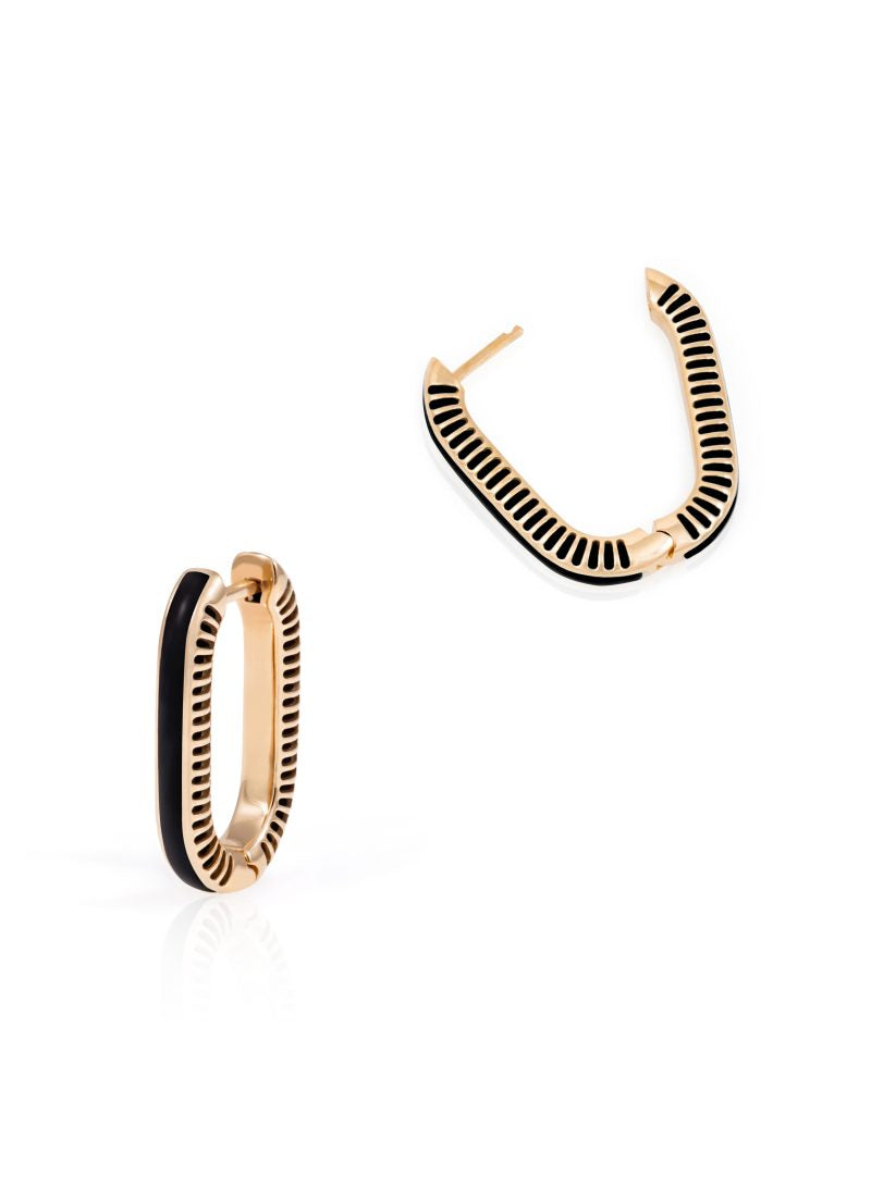 Lock Ray Earrings – Size 1