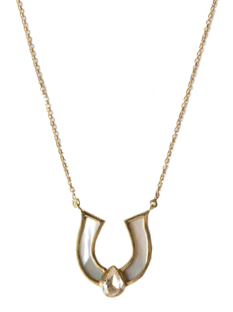 Charm Horseshoe Mother of Pearl