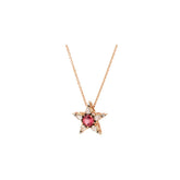 Istanbul Pendant Light Pink Tourmaline Diamonds