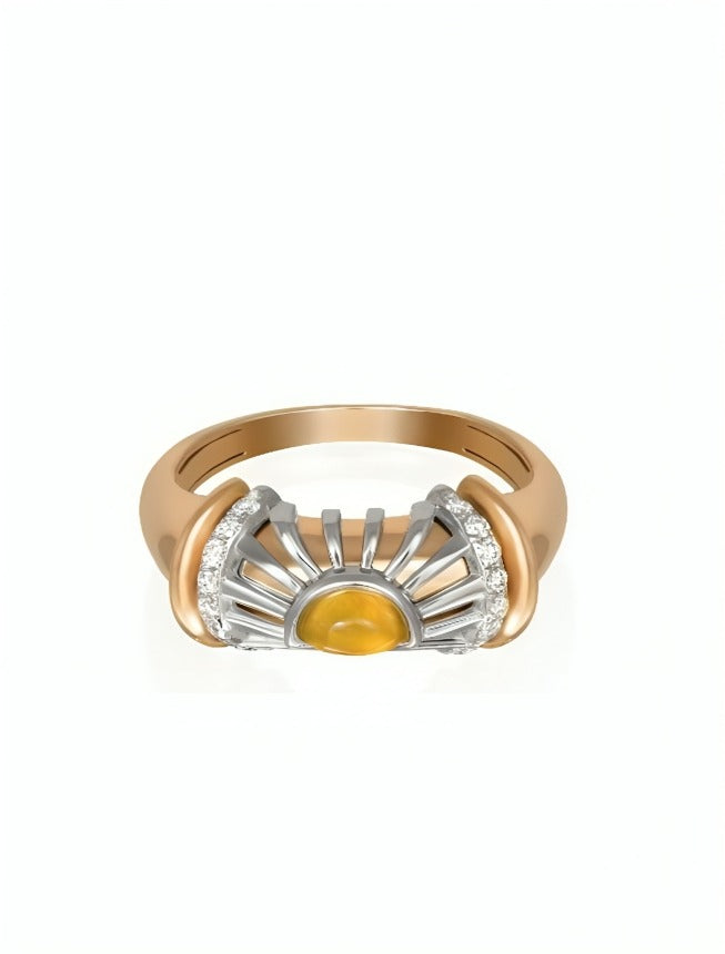 Warrior Sun Dawn Ring