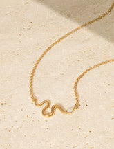 Boa Pear Diamond Necklace - Large