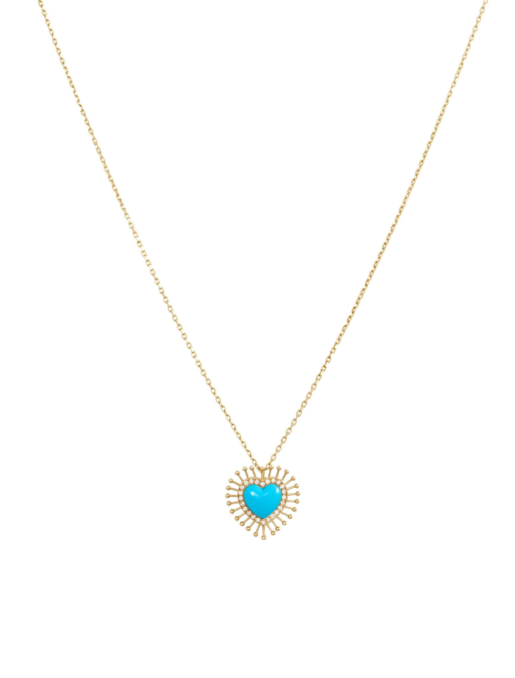 All Hearts On Me Pendant - Tales of Stones