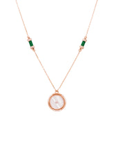 Round Amulet Necklace  - Small