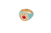 Arabesque Turquoise Pinky - Tales of Stones
