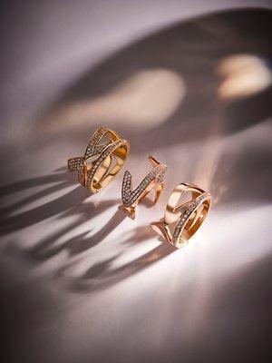 Hobbi - Gold "Hobb" Diamond Ring by Bil Arabi - Tales of Stones