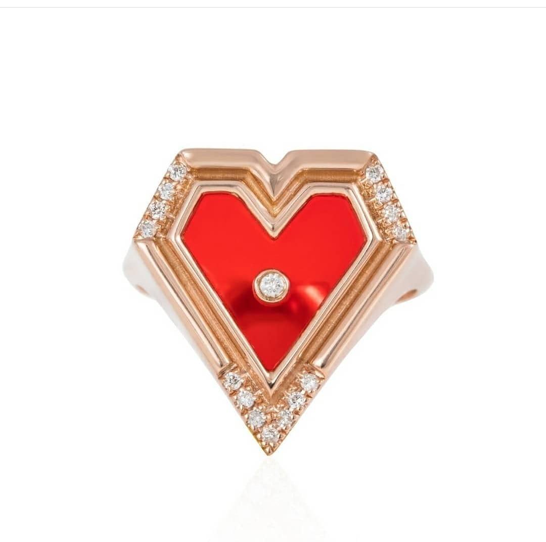 SUPER HEART RING by L'Atelier Nawbar - Tales of Stones