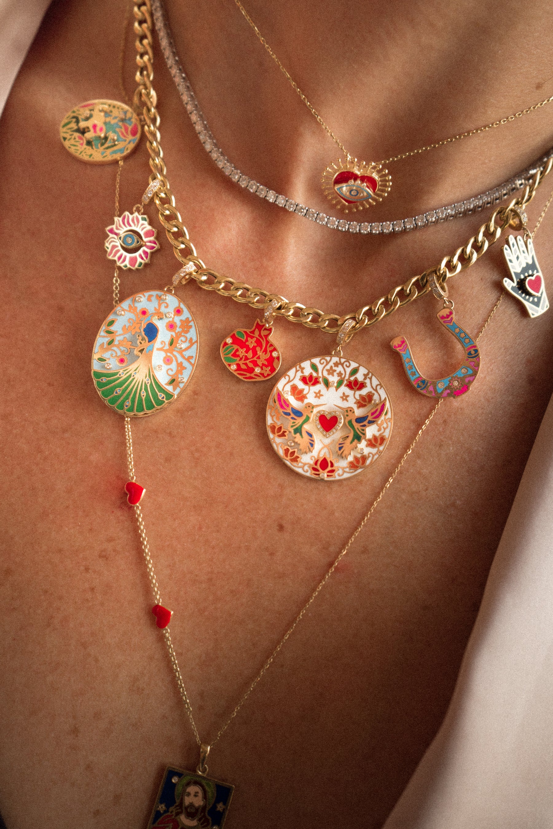The Love Bird Pendant - small