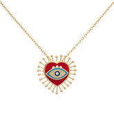 Eye Heart U Pendant - Small