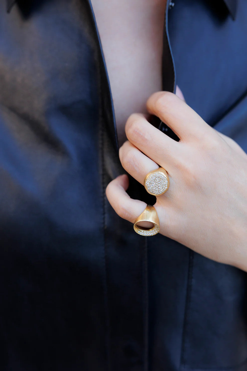 Ring, Oval, Open