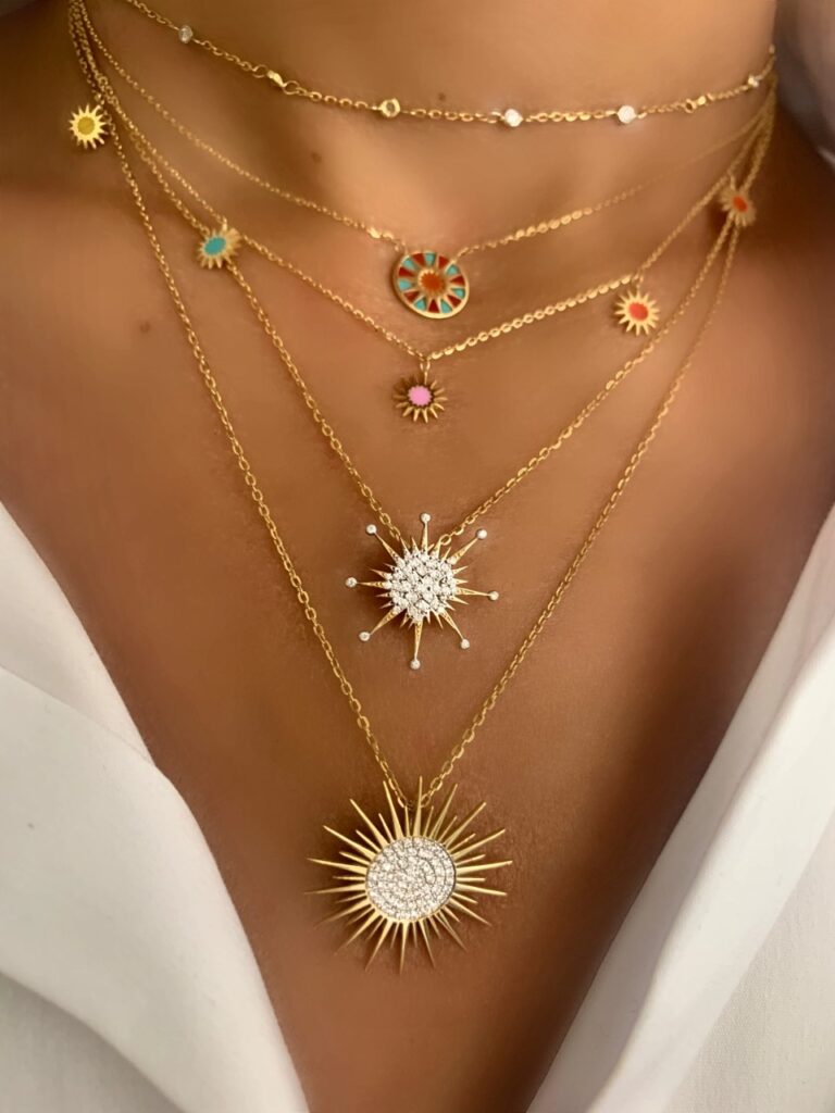 Diamond Soleil Necklace