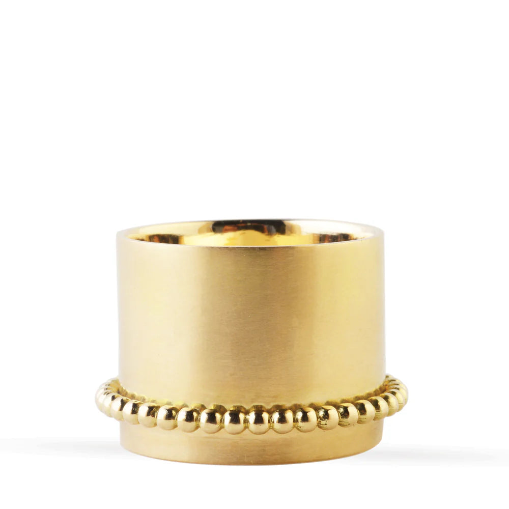Second Skin Nude | 18K Yellow Gold Sculptural Ring