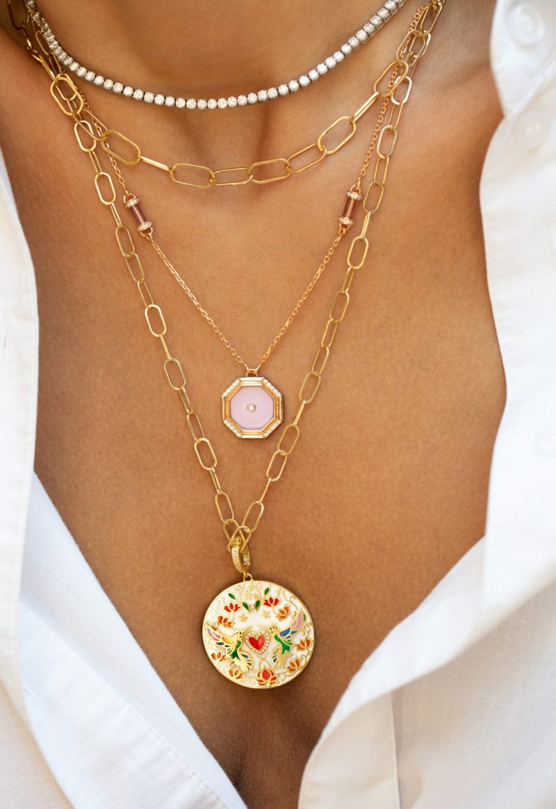 The Love Bird Pendant - small
