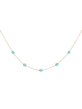 The 5 Dots Cobalt Necklace