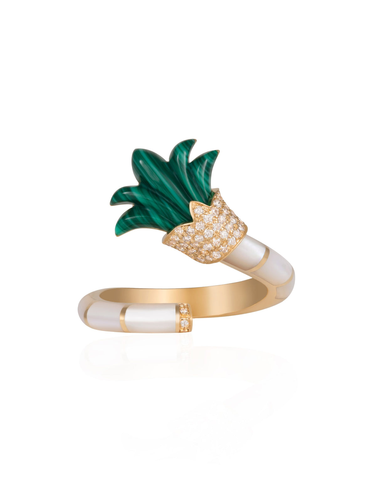 Psychedeliah On A Vine Small Ring