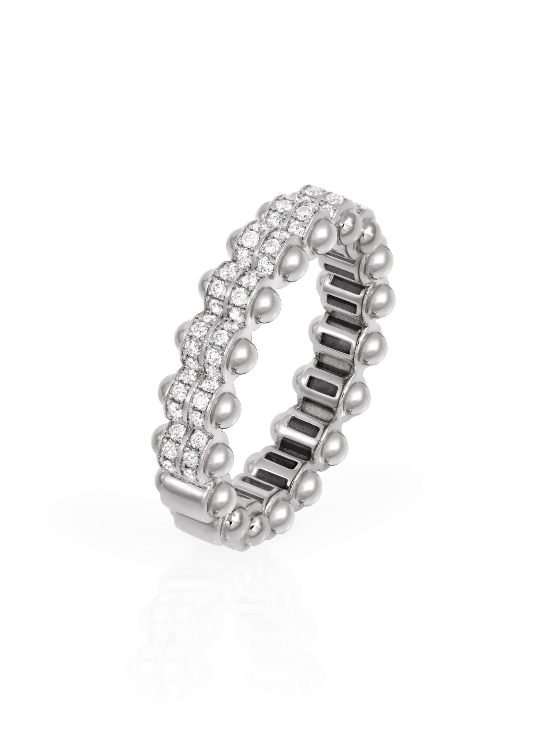 The Gold Atom Ring - Size 2