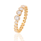 Full Diamond Bubble Ring