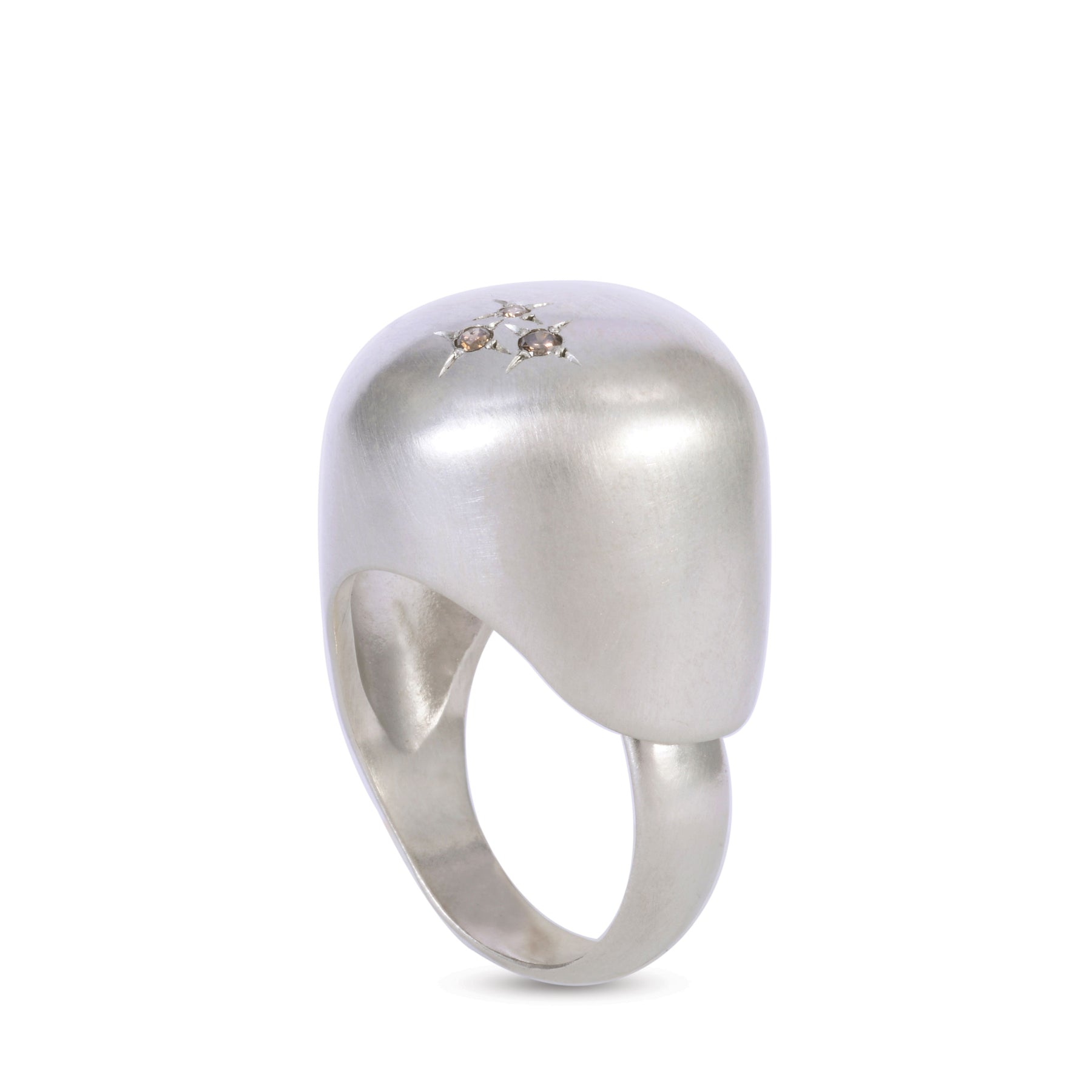 Caramel Diamonds Ring