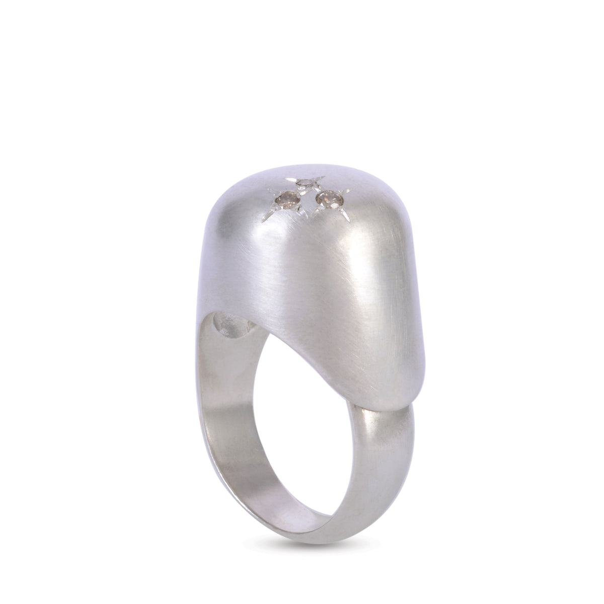 Caramel Diamonds Ring