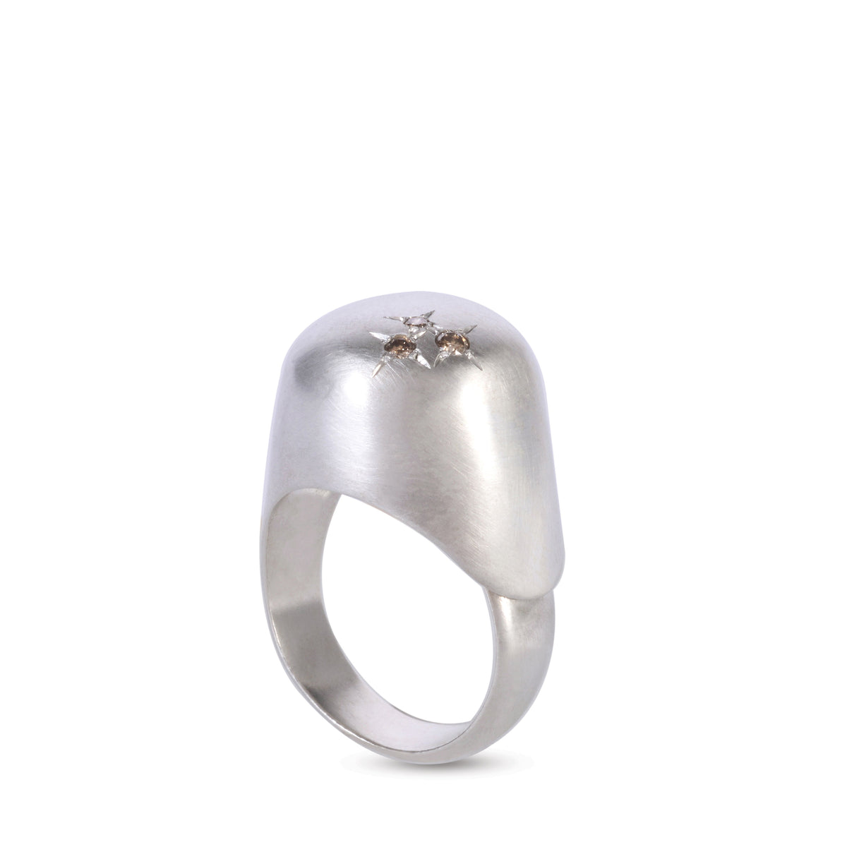 Caramel Diamonds Ring