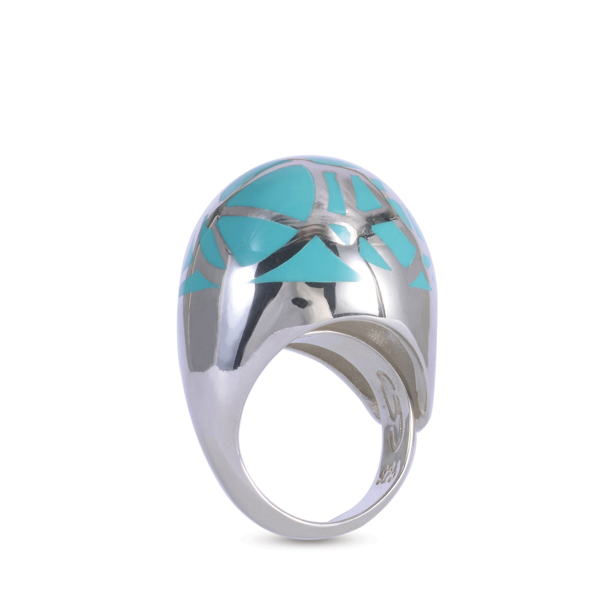 Caramel Enamel Ring