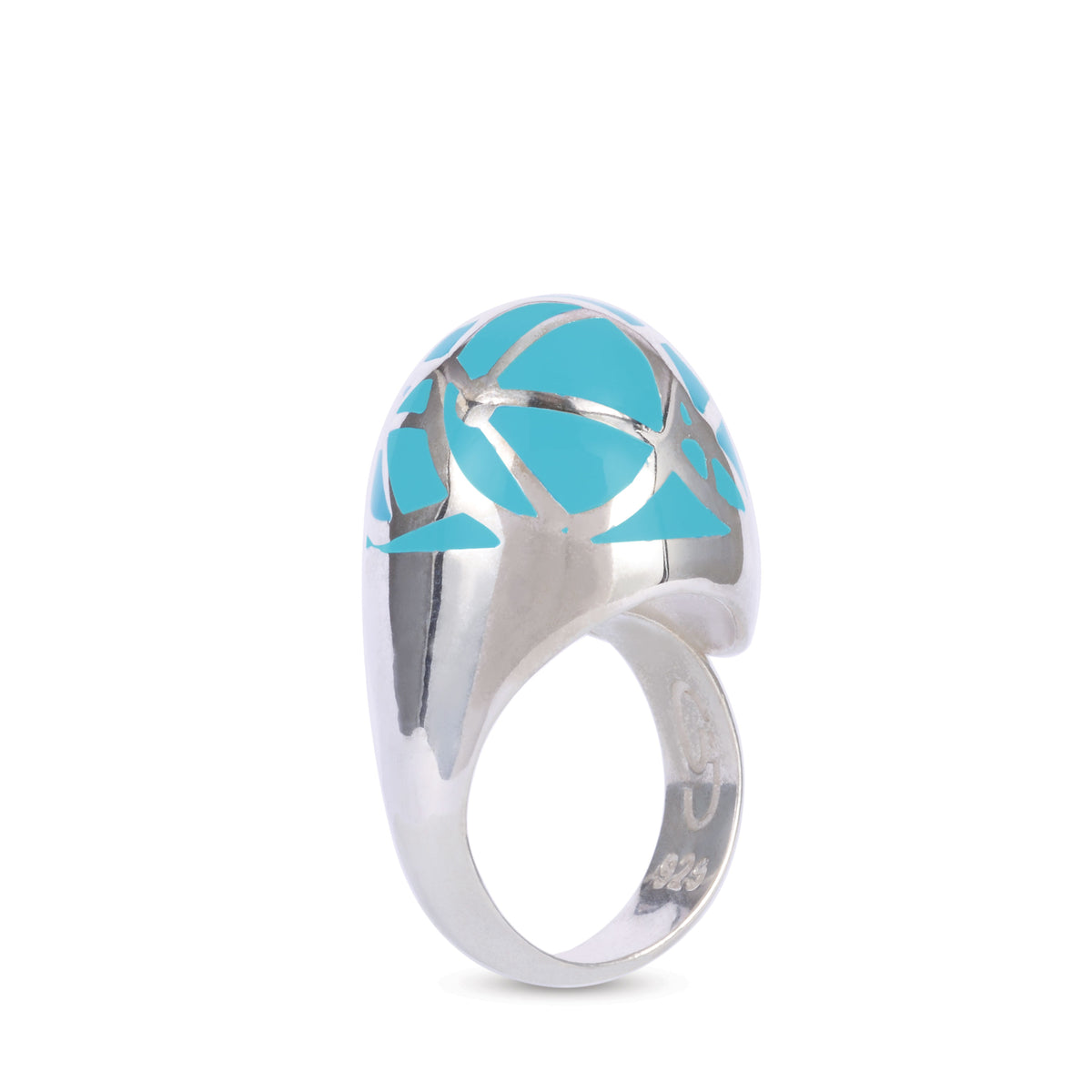 Caramel Enamel Ring