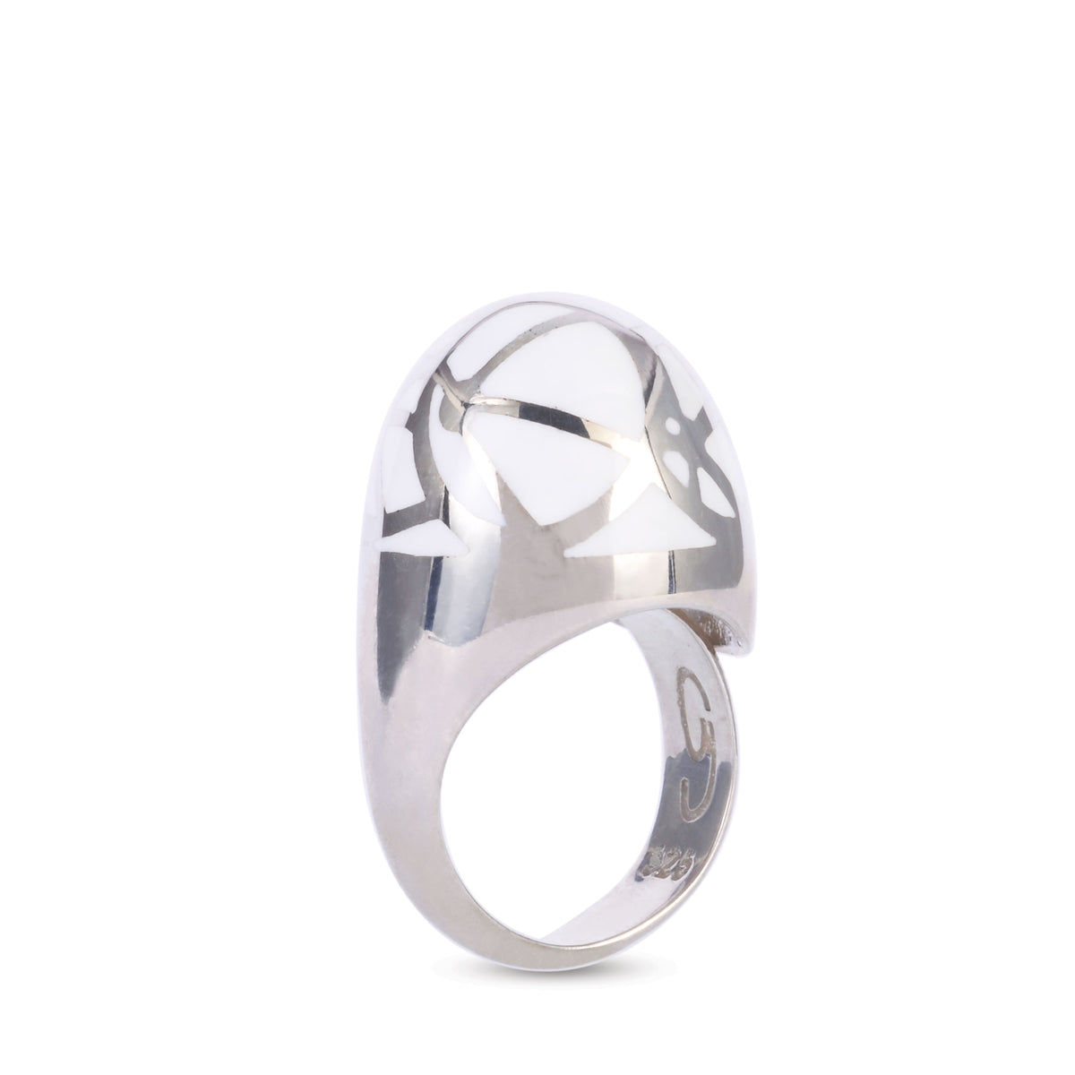 Caramel Enamel Ring
