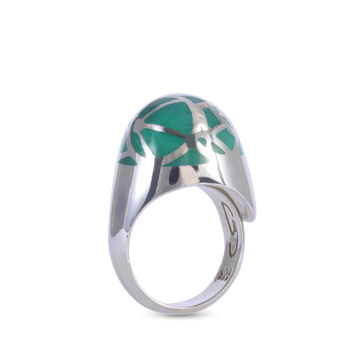 Caramel Enamel Ring