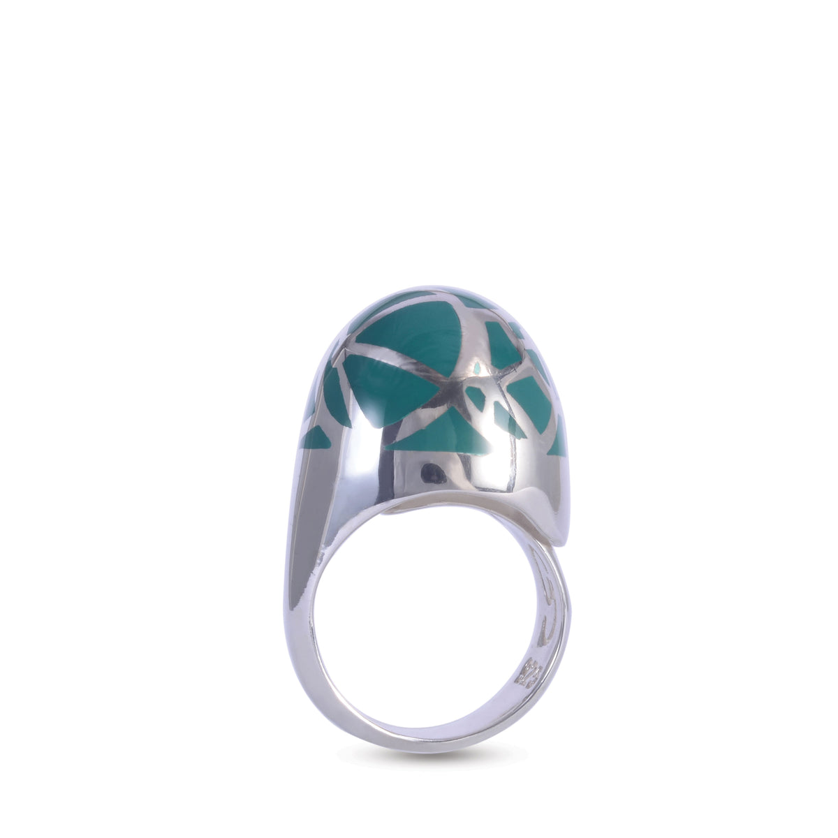 Caramel Enamel Ring