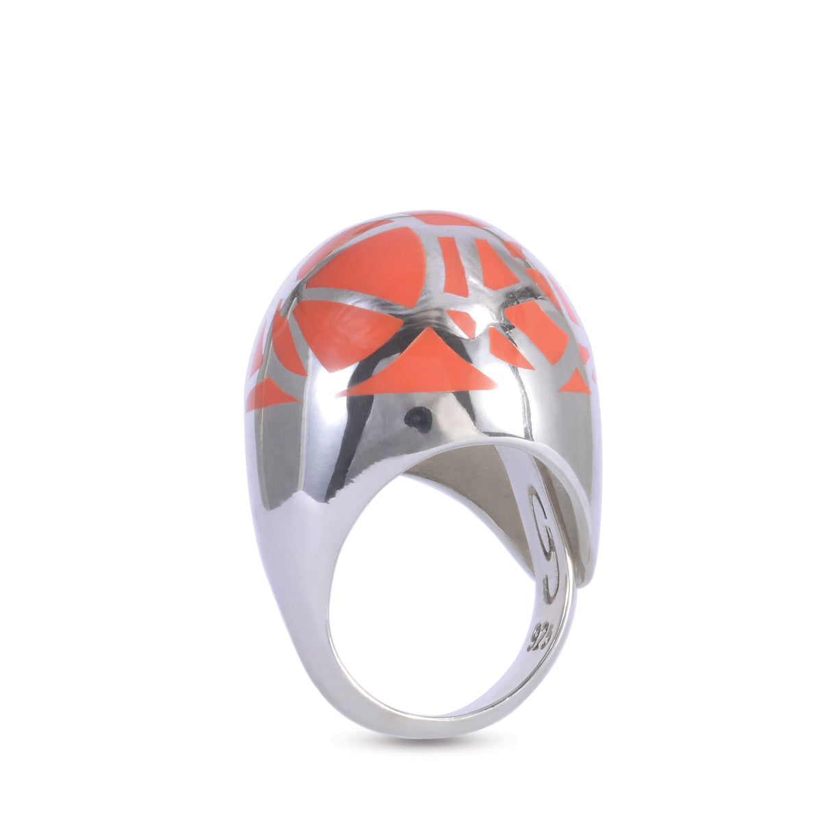 Caramel Enamel Ring