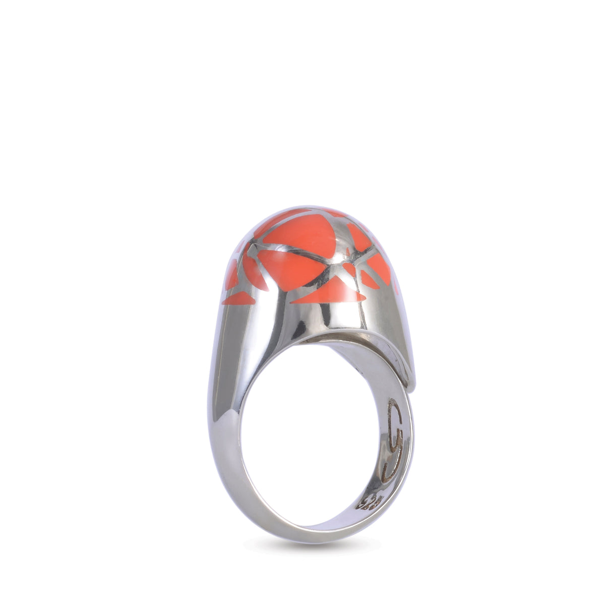 Caramel Enamel Ring
