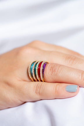 Bloop Moon ring