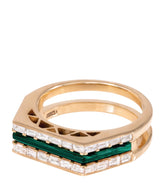 Tania Bling Baguette Ring
