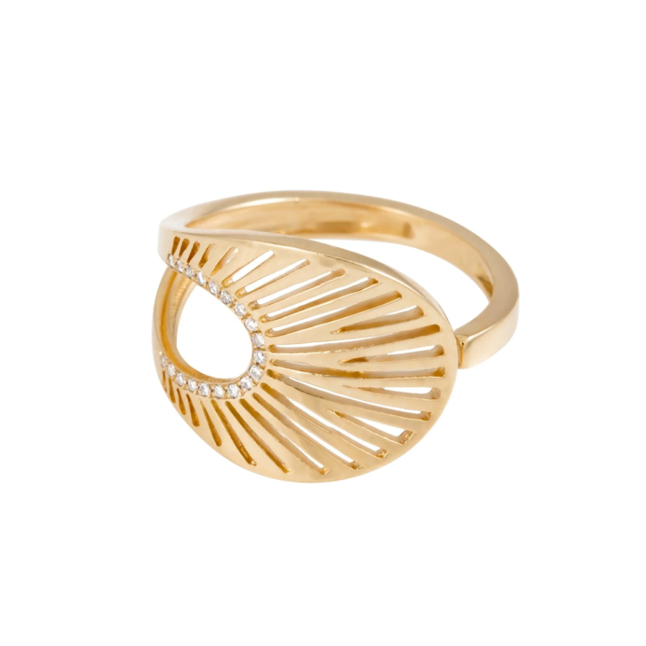 Moon Ray Ring