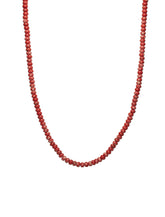 Red Coral Beaded Necklace