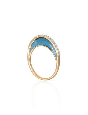 Bloop Moon ring