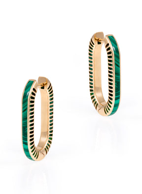 Lock Ray Earrings – Size 3