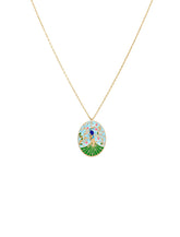 The Wise Peacock Pendant - Small