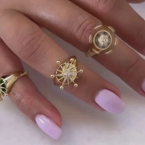 Spinning Star Ring