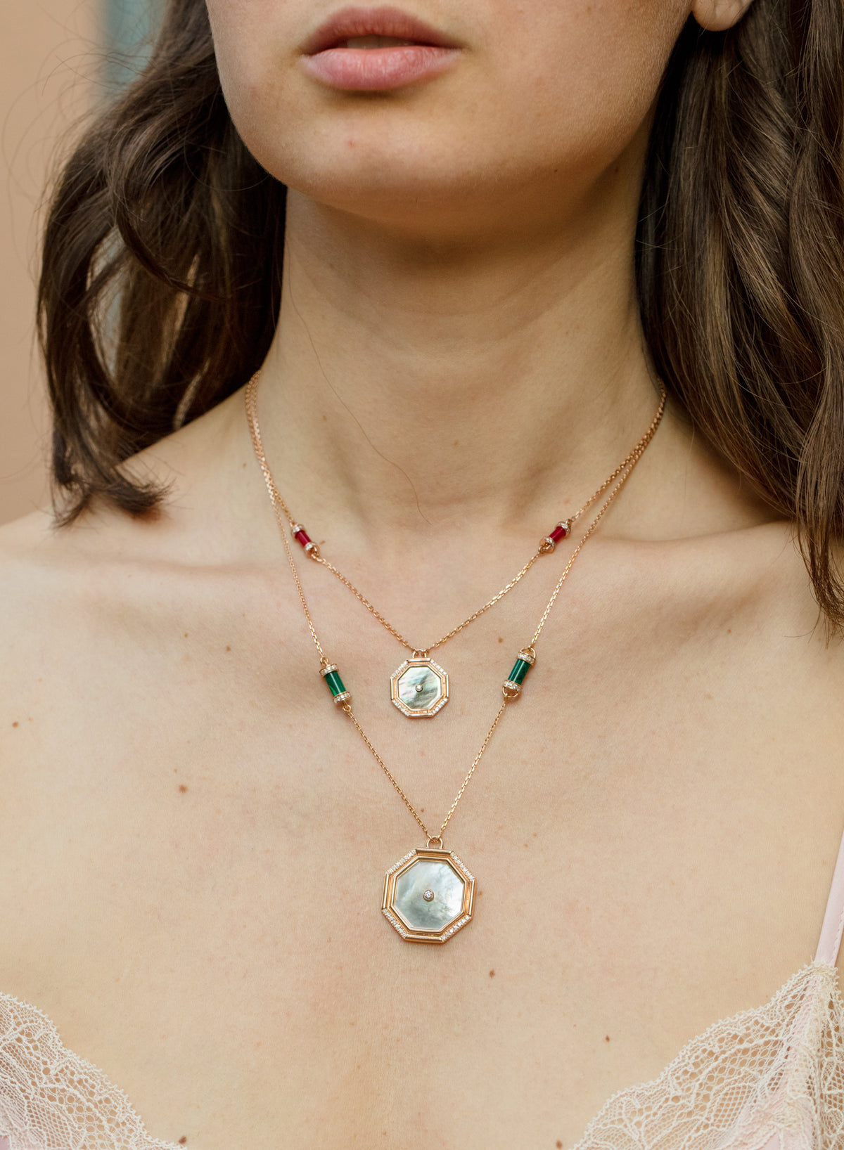 Amulets of Light Hexagon Pendant