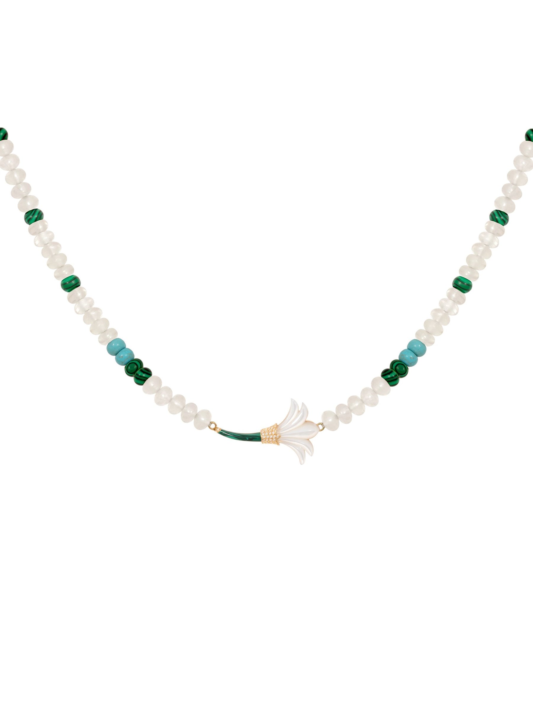 The Beaded Small Psychedelia Necklace