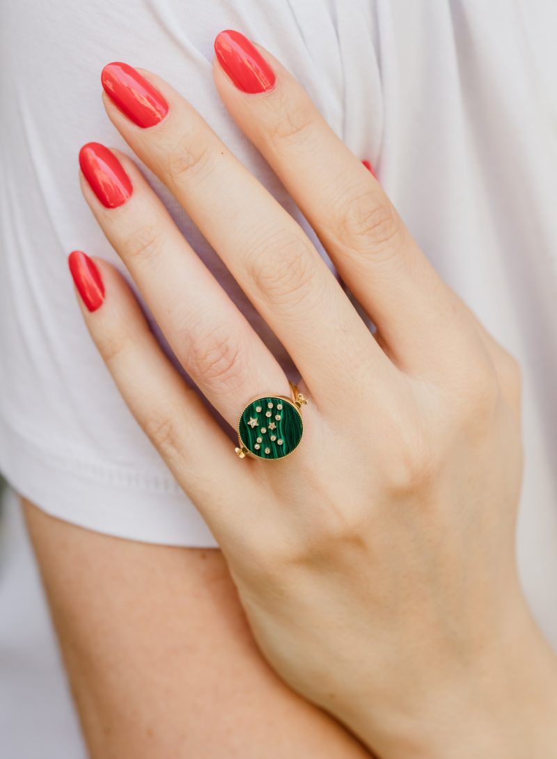 3 in 1 Pisces Zodiac Ring